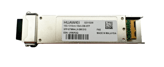 HUAWEI 02315208 XFP - STM64 - LX - SM1310 10G - 1310nm - 10km - SM - XFP OPTICAL TRANSCEIVER - KLR Automation
