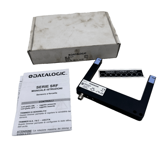 DATALOGIC SRF - 80 - 5 - P 95B020070 SLOT SENSOR 80 mm M8 PNP 10 - 30 VDC - KLR Automation