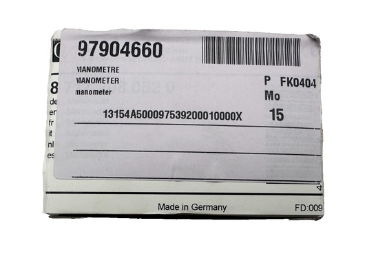 DE DIETRICH 97904660 MANOMETRE