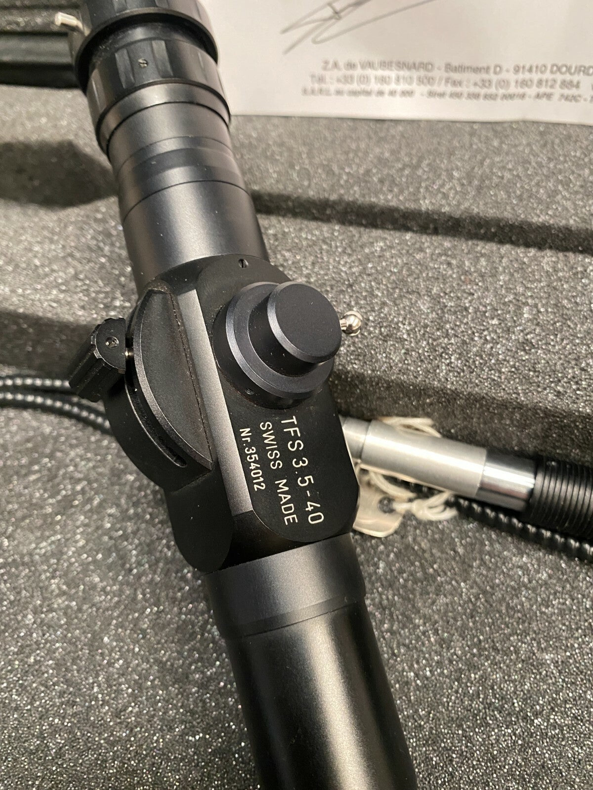 FiberOptic TFS 3.50 - 40 for sparts - KLR Automation