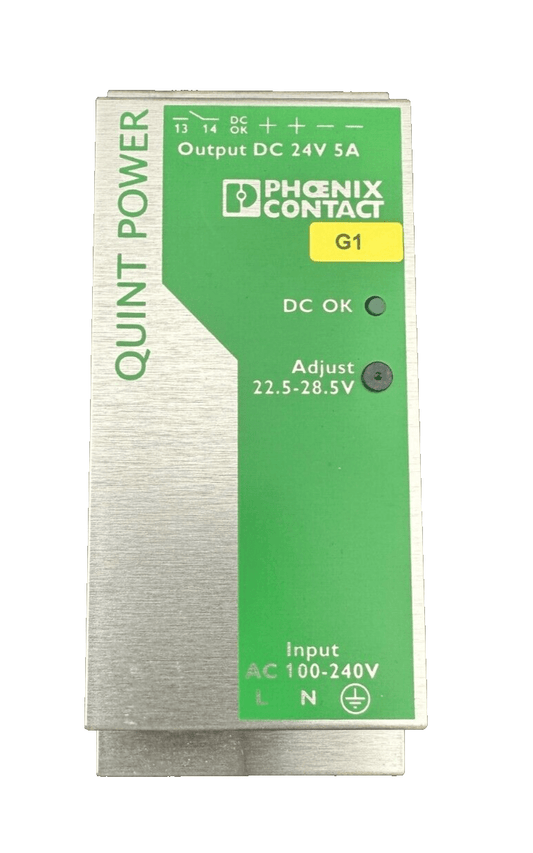 PHOENIX CONTACT 2938581 QUINT - PS - 100 - 240AC/24DC/5 - KLR Automation