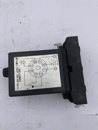 1pc x OMRON HIGH SENSITIVE LEVEL SWITCH TYPE 61F - HSL 220V - KLR Automation