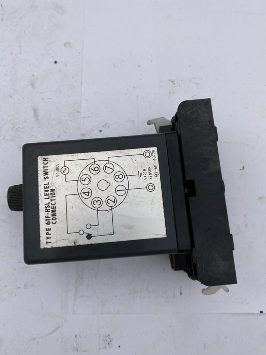 1pc x OMRON HIGH SENSITIVE LEVEL SWITCH TYPE 61F - HSL 220V - KLR Automation