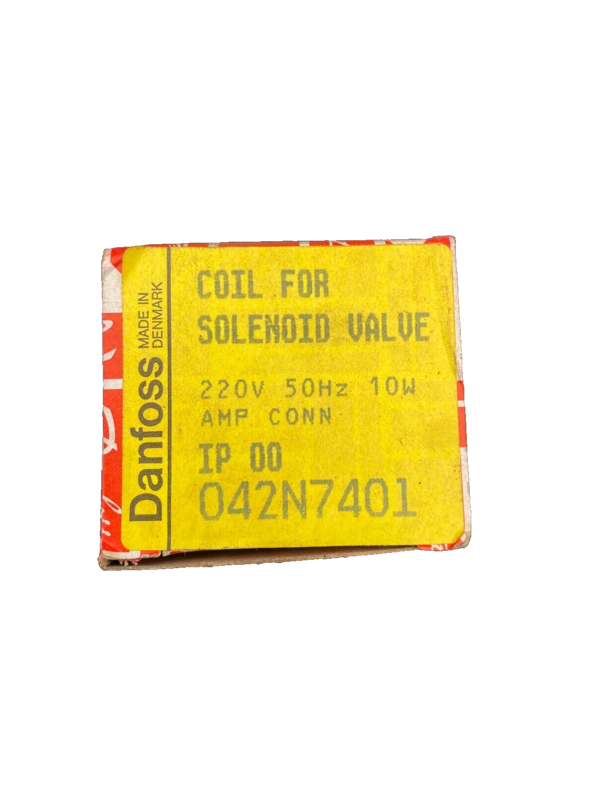 1pc x DANFOSS 042N7401 COIL FOR SOLEINOID VALVE 220V 50Hz 10W