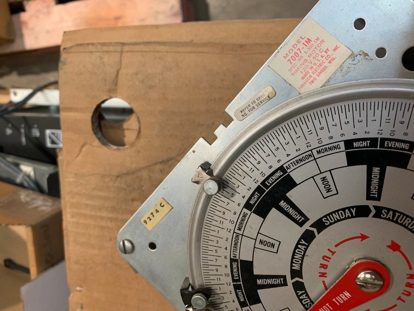 AMF Paragon 7007 - 1M Timing Motor For XG and UB - KLR Automation