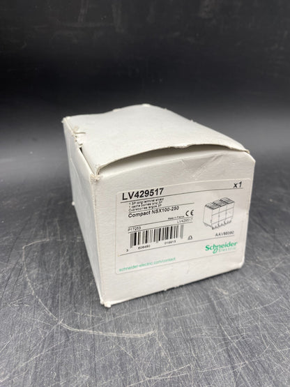 NEW SCHNEIDER ELECTRIC LV429517 COMPACT NSX100-250 1 3P LONG TERMINAL SHIELD