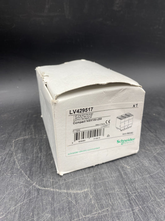 NEW SCHNEIDER ELECTRIC LV429517 COMPACT NSX100-250 1 3P LONG TERMINAL SHIELD
