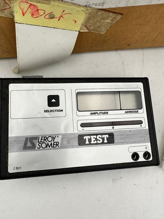 LEROY SOMER BOITIER TEST POUR VARIATEURDE VITESSE DMV 201 407002 Z 3511 - KLR Automation