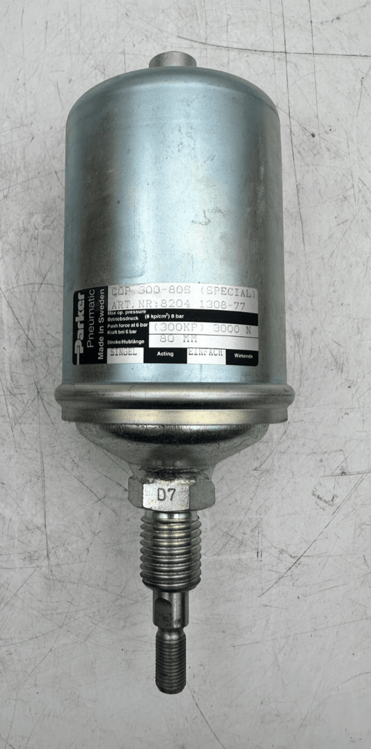PARKER PNEUMATIC C0P 300 - 80S (SPECIAL) 8204 1308 - 77 300KP 3000N 80mm new - KLR Automation
