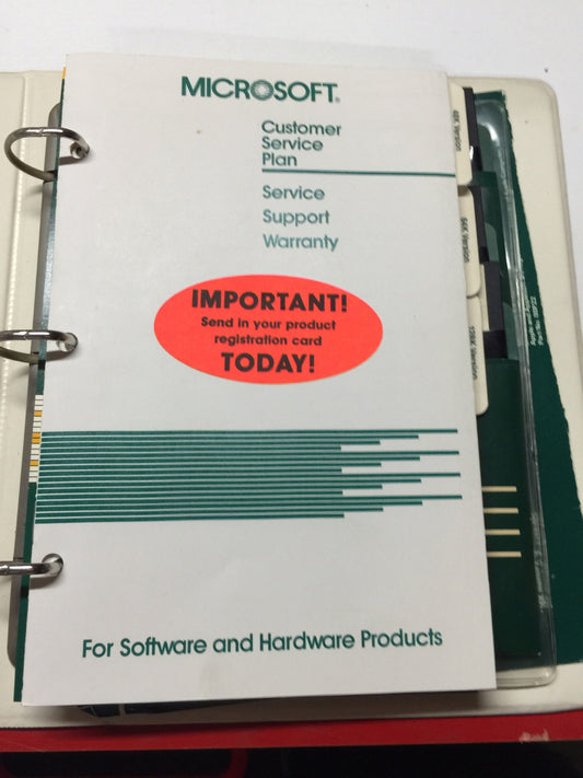 Microsoft Applesoft Compiler System for Apple ii II Plus iie old Vintage 