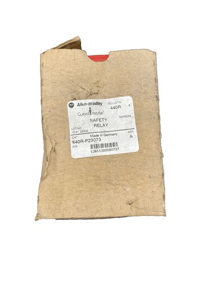 ALLEN BRADLEY MSR23M MINOTAUR 440R - P23073 GUARD MASTER SAFETY RELAY - KLR Automation