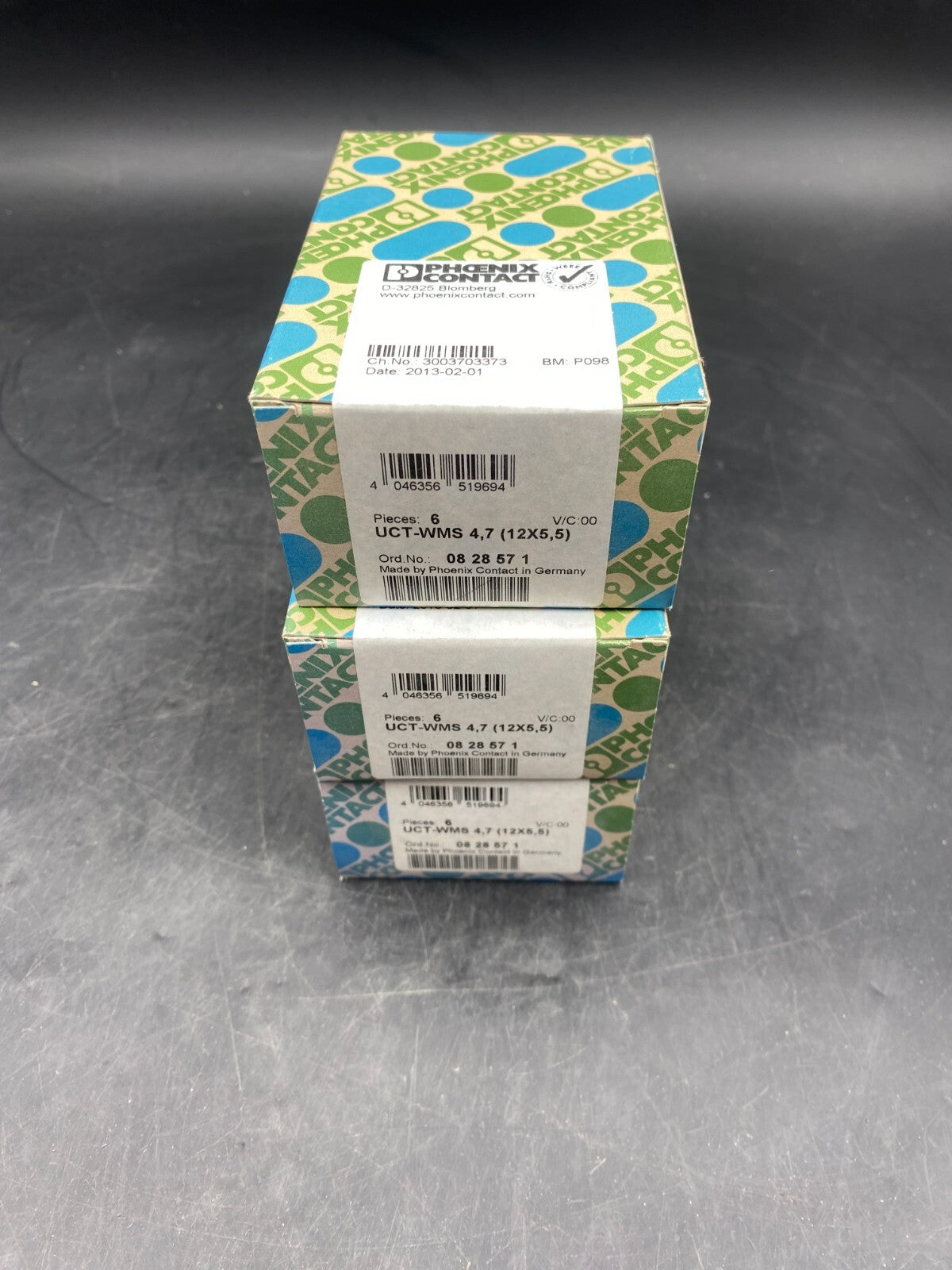NEW PHOENIX CONTACT UCT-WMS 4.7 6pc CABLE MARK