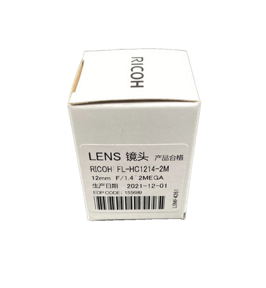 RICOH FL-HC1214-2M 12mm F/1.4 2MEGA LENS