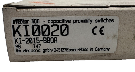 IFM ELECTRONIC KI0020 KI-2815-BBOA x1