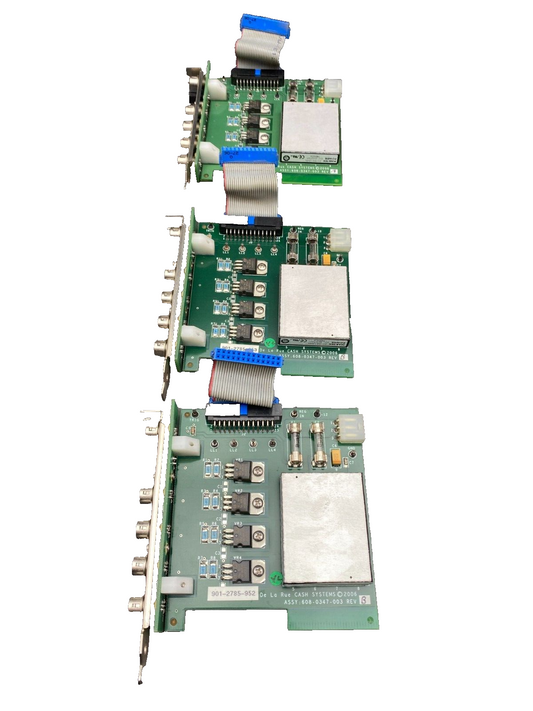 DE LA RUE CASH SYSTEMS 608-0347-003 REV3 901-2785-956 608-0346-003  PCI CARD x1p
