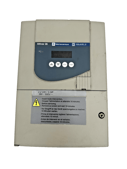 TELEMECANIQUE ATV28HU41N4 ALTIVAR 28 2.2kW 3HP 380 - 500V INVERTER - KLR Automation