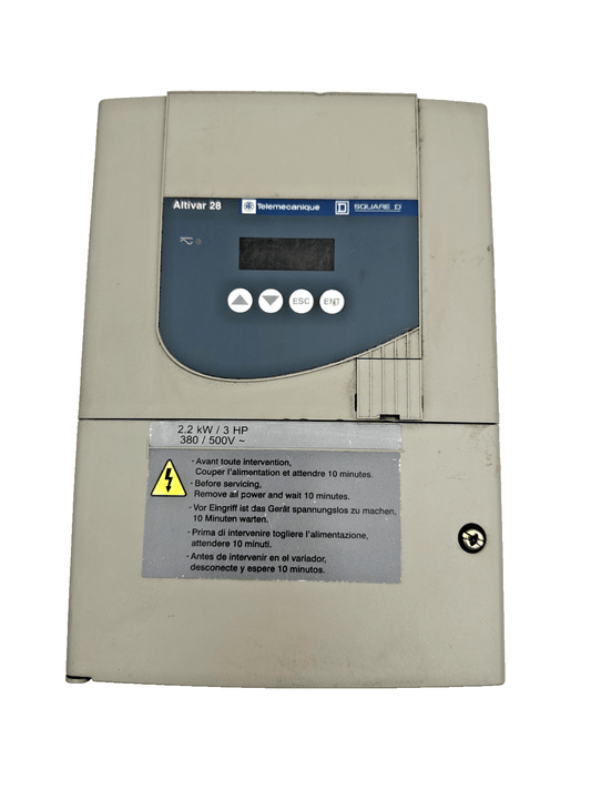 TELEMECANIQUE ATV28HU41N4 ALTIVAR 28 2.2kW 3HP 380 - 500V INVERTER - KLR Automation