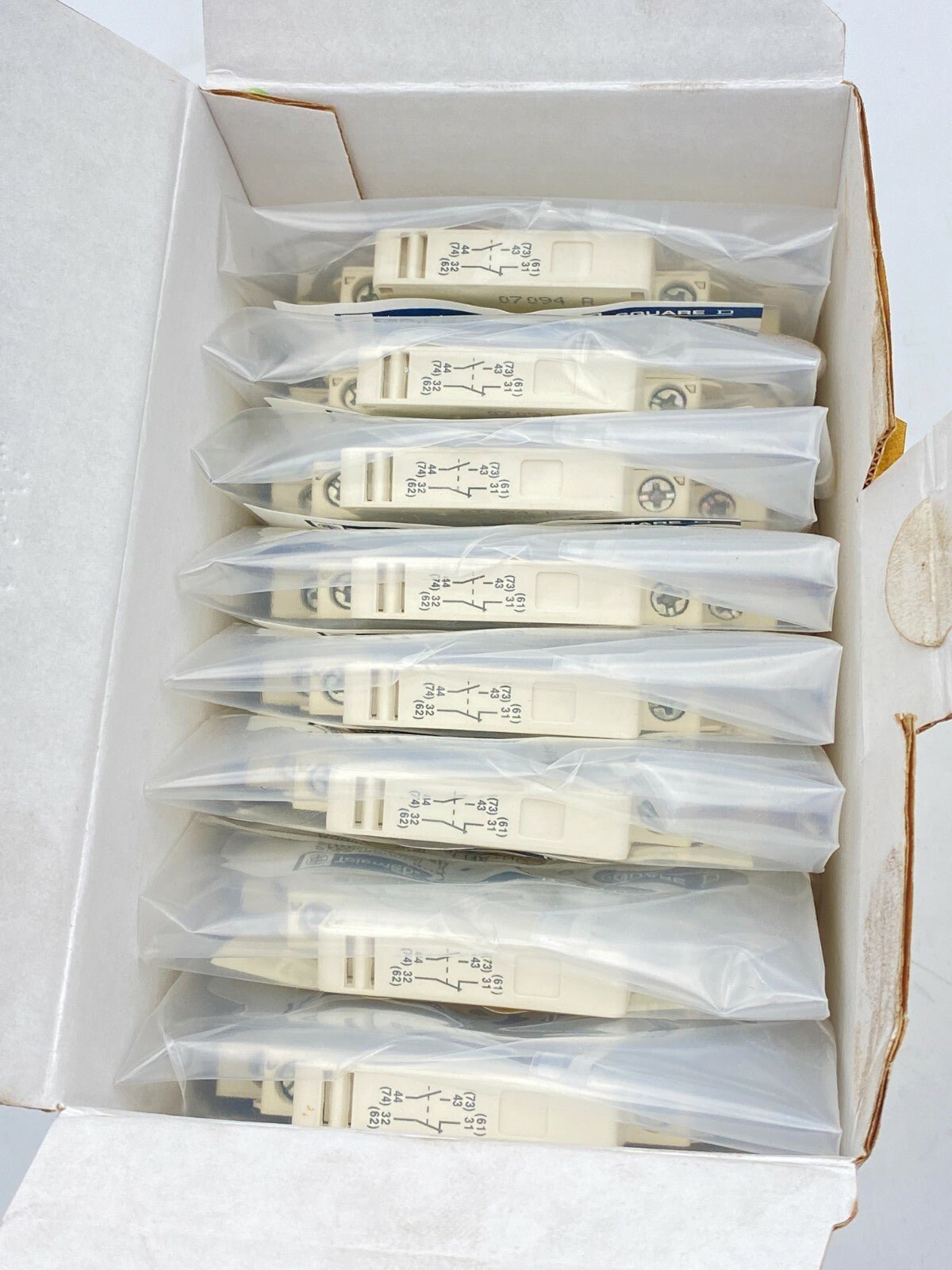 10pc x Telemecanique Aux Contact Block. GVAD1010 - KLR Automation