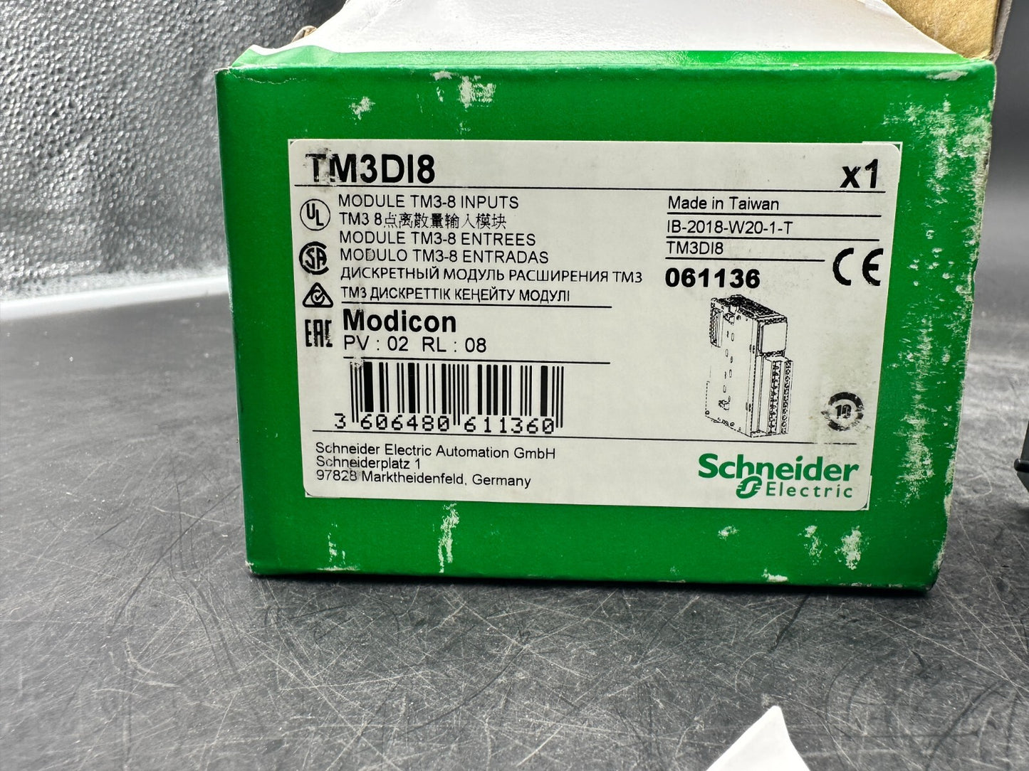 TM3DI8 Schneider Electric Modicon Schneider Electric E/A-Erweiterung TM3 TM3DI8