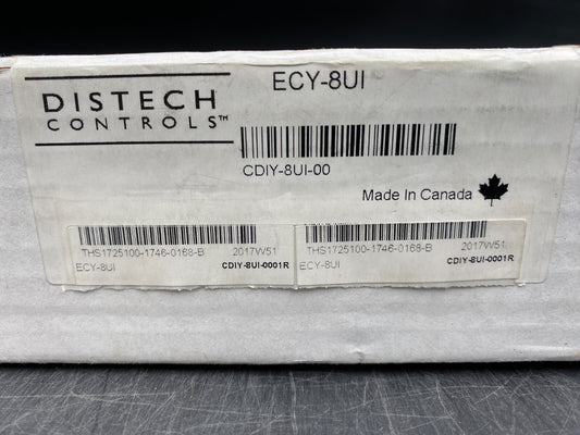 DISTECH ECY-8UI CDIY-8UI-00 EXTENSION MODULE FOR ECLYPSE CONNECTED SYSTEM