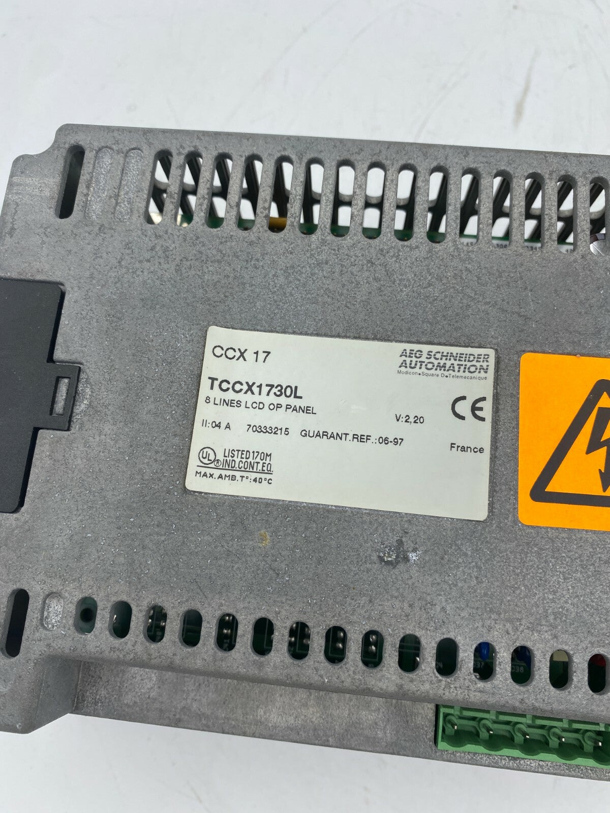 Telemecanique Panels Modicon TCCX 1730 LW, TCCX1730L CCX17