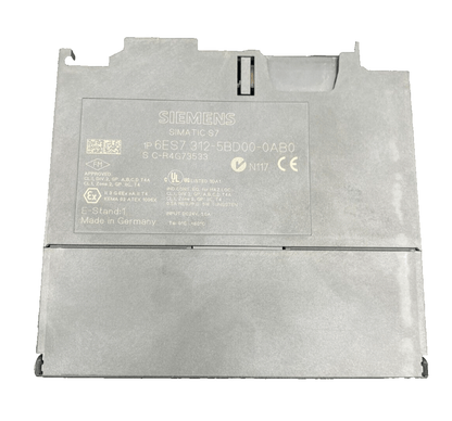 SIEMENS 6ES7312 - 5BD00 - 0AB0 CPU312C SIMATIC S7 - 300 - KLR Automation