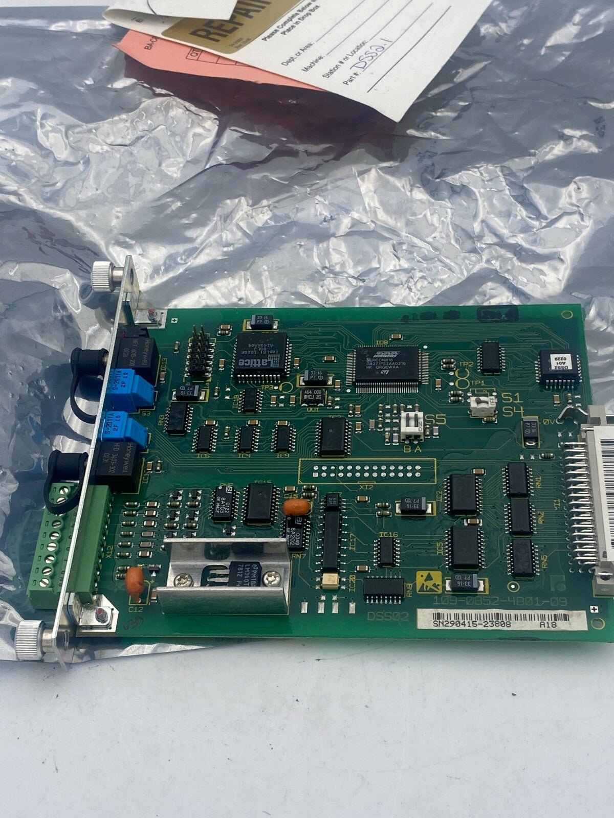 INDRAMAT DSS02.1 DSS02.1 Carte interface SERCOS - KLR Automation