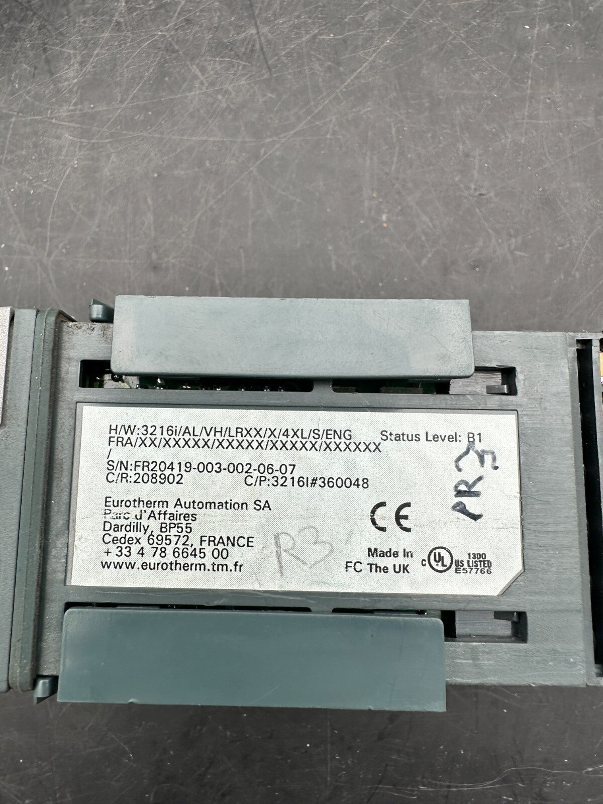 Eurotherm 3216i/AL MH /LRXX /X /4XL /S /ENG /FRA /XX /XXXXX IXXXXX | XXXXXIXXX - KLR Automation