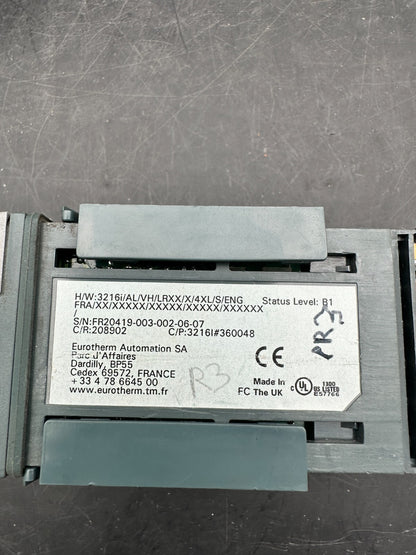Eurotherm 3216i/AL MH /LRXX /X /4XL /S /ENG /FRA /XX /XXXXX IXXXXX | XXXXXIXXX - KLR Automation
