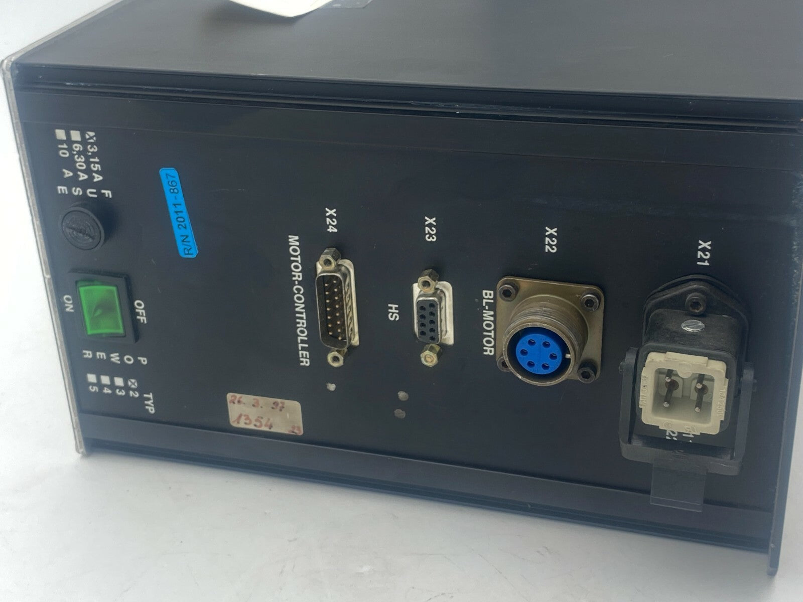 MULTISYSTEM BL-L MBL-L/2  Motor Test