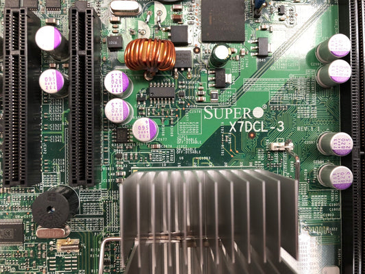 MOTHERBOARD SUPERMICRO X7DCL-3 + fan