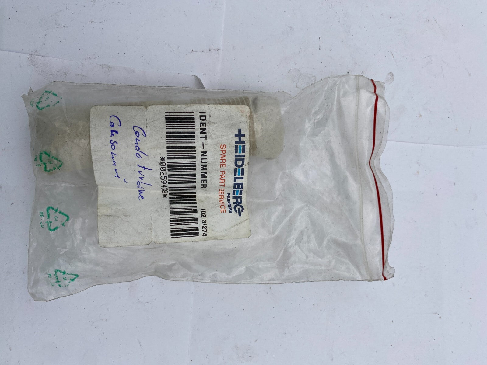 1pc x HEIDELBERG CONDO TURBINE 00259438