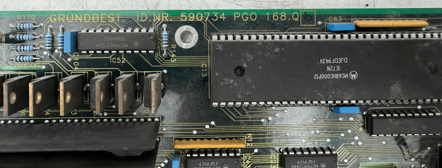 ELEVATOR PARTS LIFT SCHINDLER GRUNDBEST 590734 PGO 168.Q B PCB CARD - KLR Automation