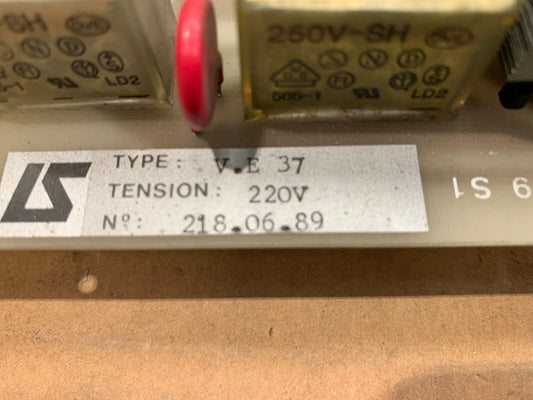 1pc x   LS Leroy Somer Card variator VE 37