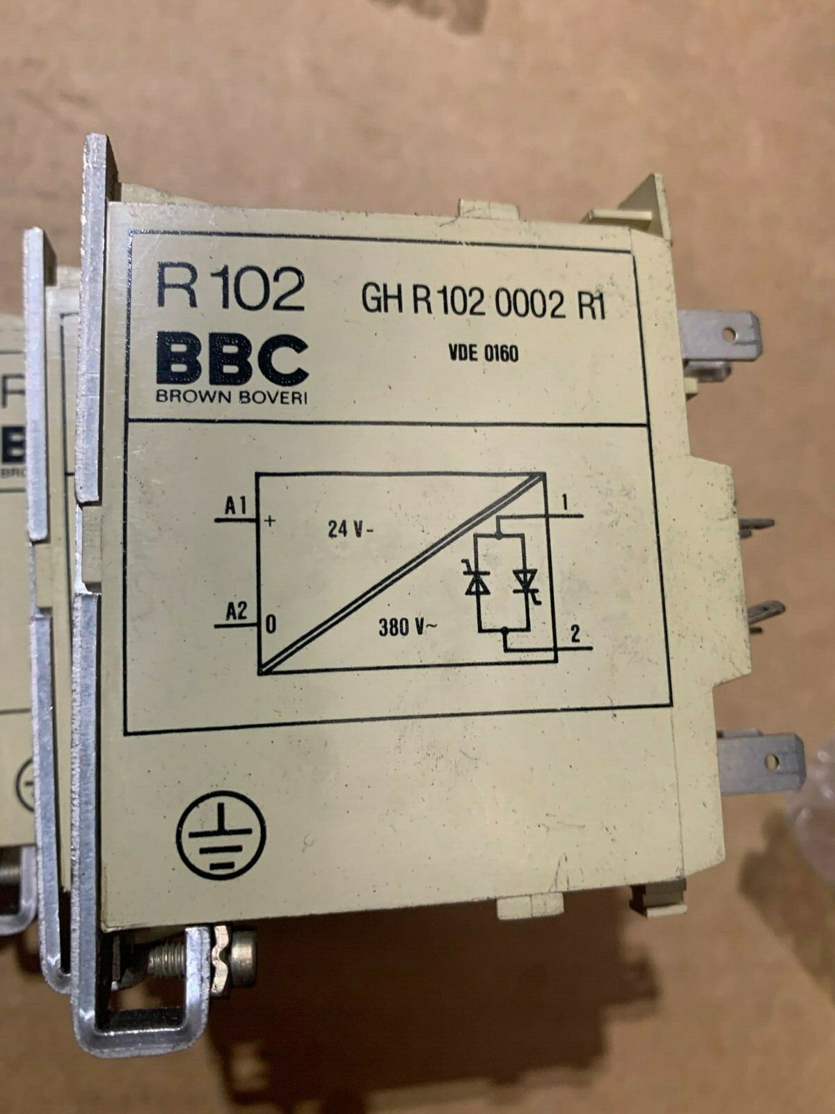 ASEA BROWN BOVERI ABB VDE 0160 GH R 102 0002 R1 Relay 