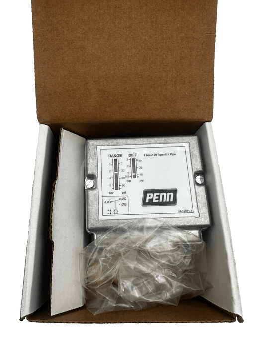 PENN P77AAA - 9300 PRESSURE CONTROL RANGE 0.5/7 BAR x1pc - KLR Automation