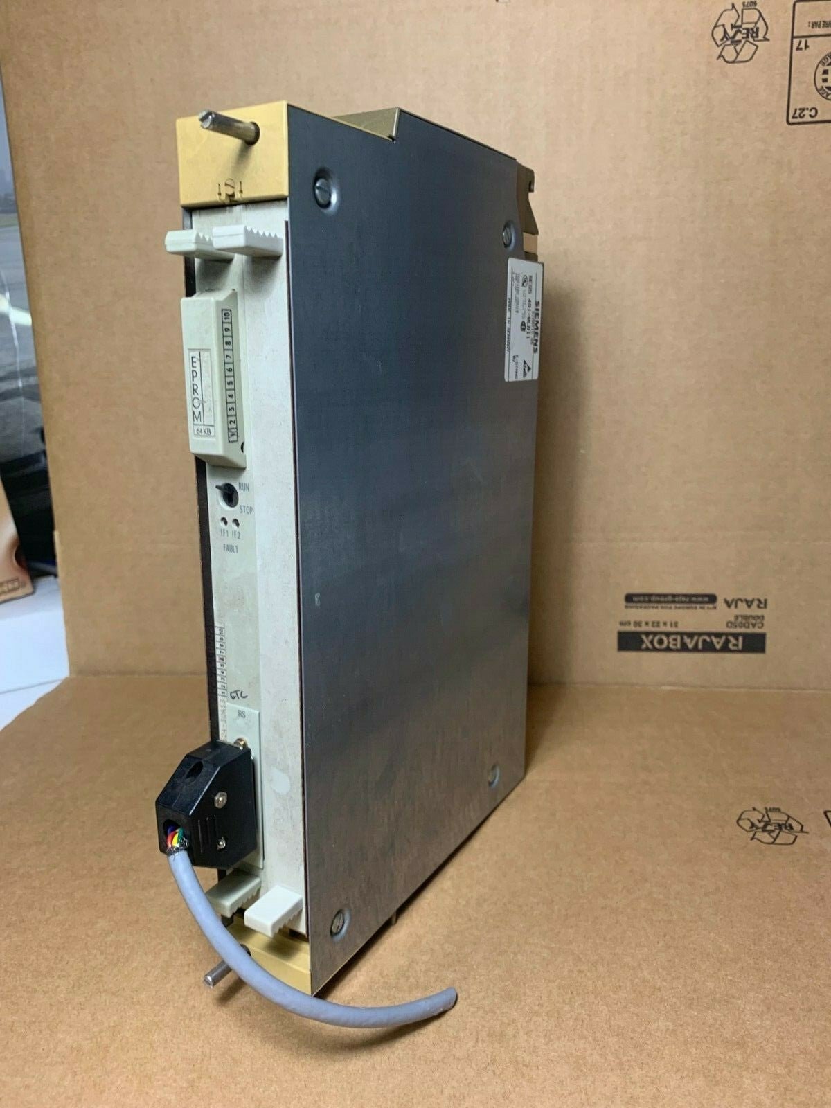 1 x Siemens Simatic S5 6ES5524 - 3UA13 + 6ES5491 - OLB11 - KLR Automation