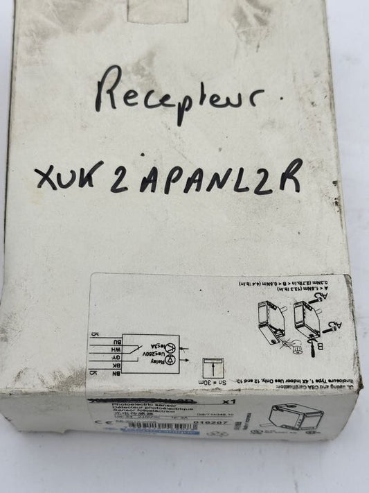 1pc x TELEMECANIQUE XUK2APANL2R PHOTOELECTRIC SENSOR - KLR Automation