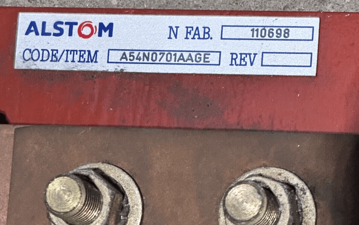 ALSTOM A54N0701AAGE 110698 - KLR Automation