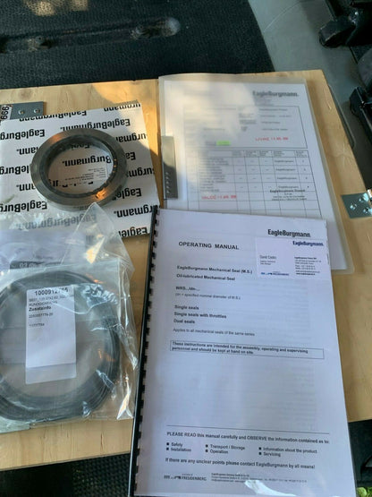 EagleBurgmann WRS Mechanical Seal Garniture Etancheité Turbine Pompe WRS20 Oil