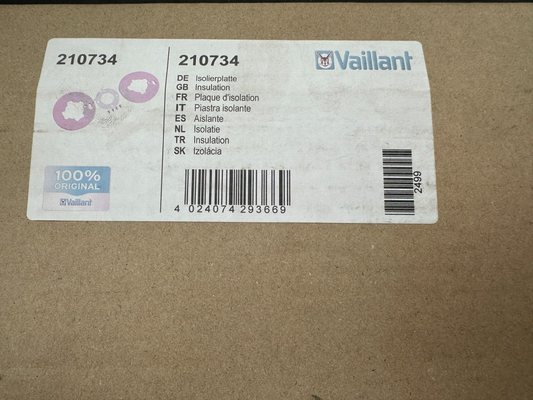 VAILLANT 210734 PLAQUE D'ISOLATION