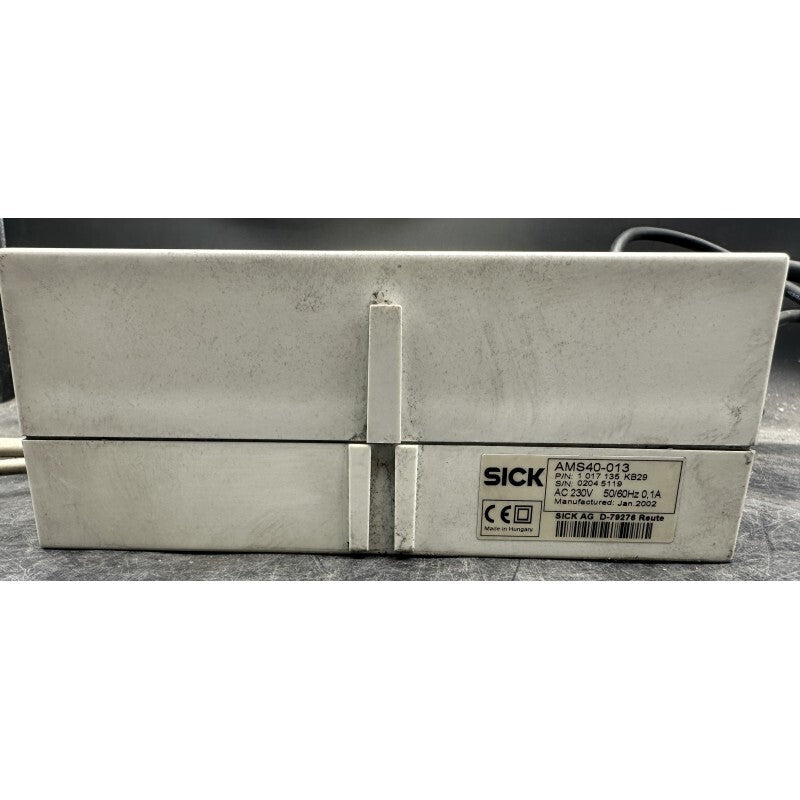 SICK AMS40-013 1017135KB29 + CLV430-0010 1017585 SCANNER CODE BARRE