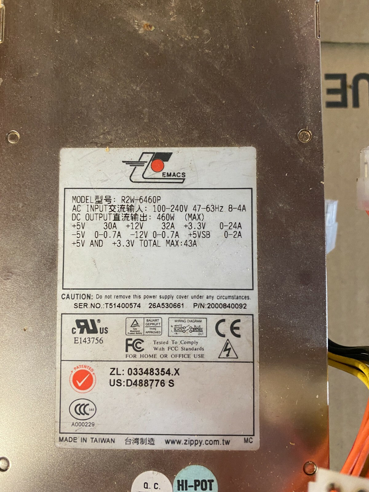Emacs R2W - 6460P Cage lecteur de disquette - KLR Automation