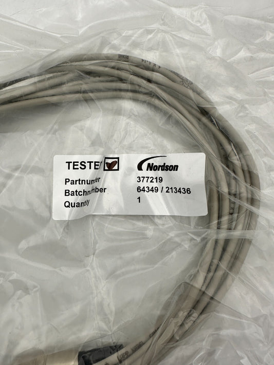 NORDSON CABLE 377219 Batchnumber 64349/213436