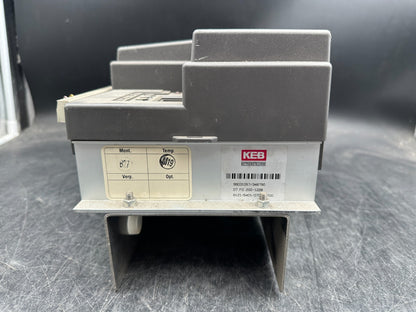 KEB 07.F0.200 - 1228 Convertisseur Entrée 1x 200 - 240VAC Out 0,75kW 0 - input Voltage - KLR Automation