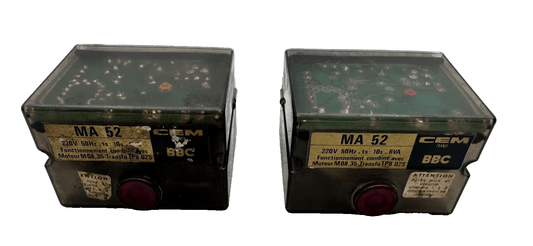CEM BBC ECEE MA 52 220V 50Hz ts: 10s 6VA BOITIER DE CONTROLE x1pc - KLR Automation