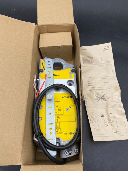 1pc x SAUTER ASF123S F122 MV505422SERVOMOTOR - KLR Automation