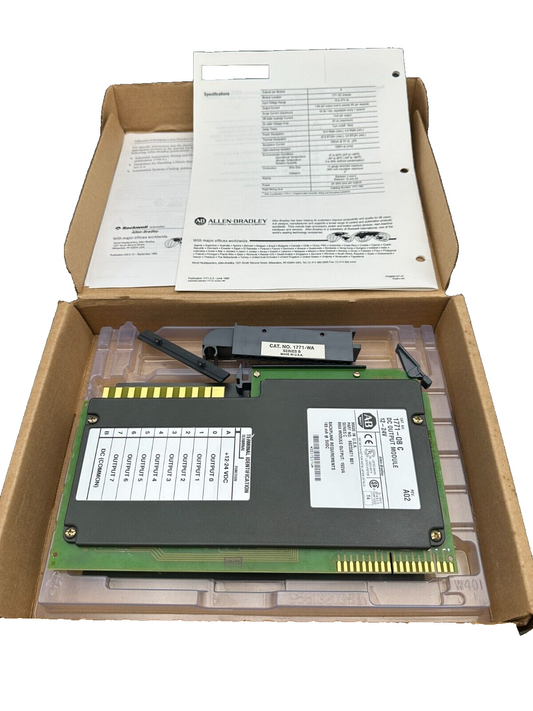 ALLEN-BRADLEY 1771-0B C 17710B SERIE C A02 DC OUTPUT MODULE