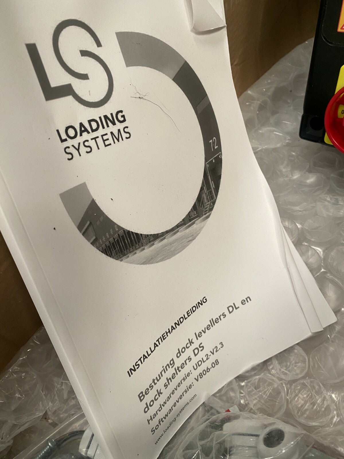 Loading System Door Controler ID 936 - 010 + leveler DL / DS 932 - 015 - KLR Automation