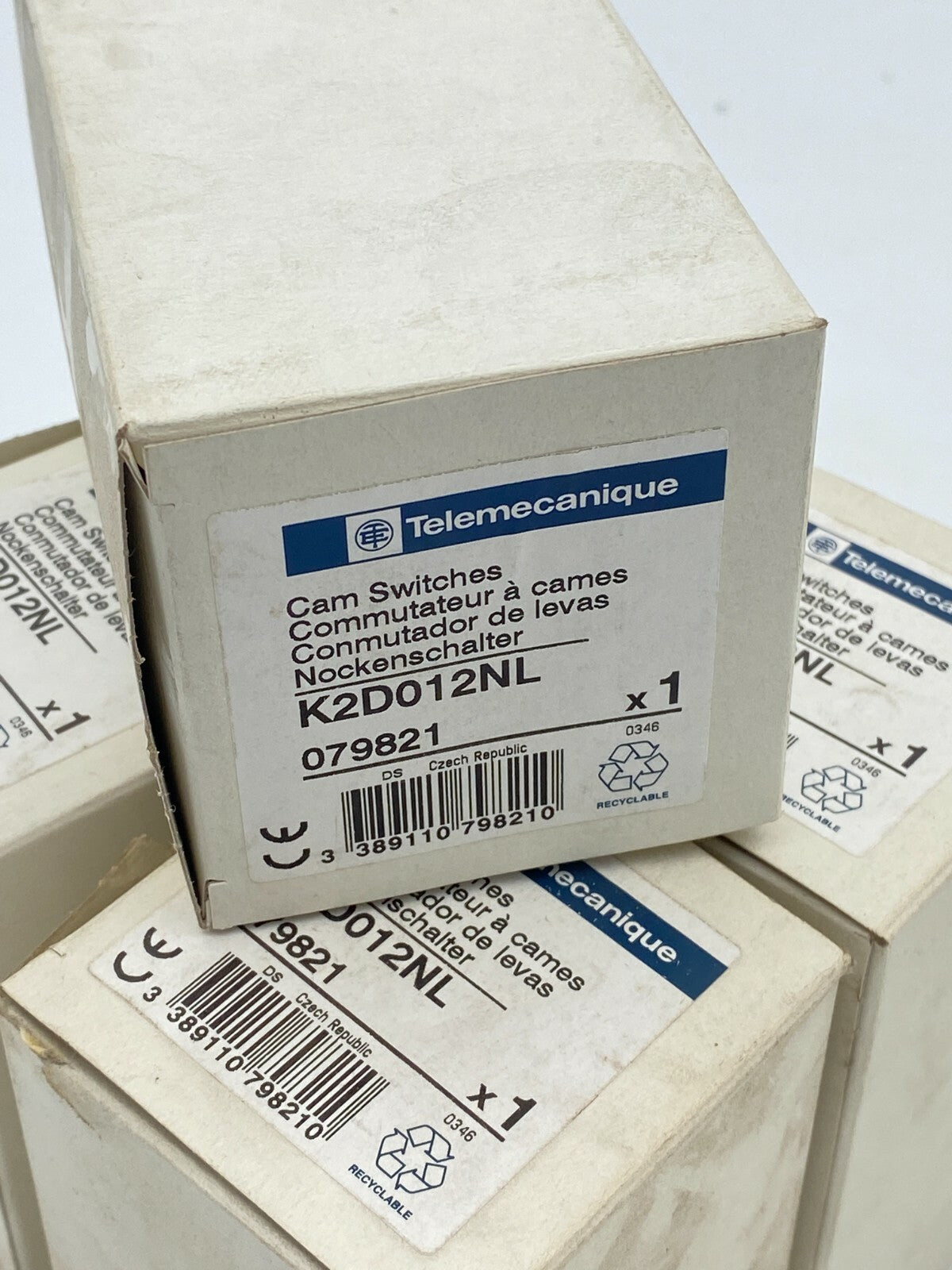 5pc x Harmony K - corps pour sél. à gradins - 2 pôles - Telemecanique K2D012NL - KLR Automation